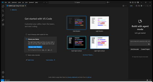 VS Code 初回起動