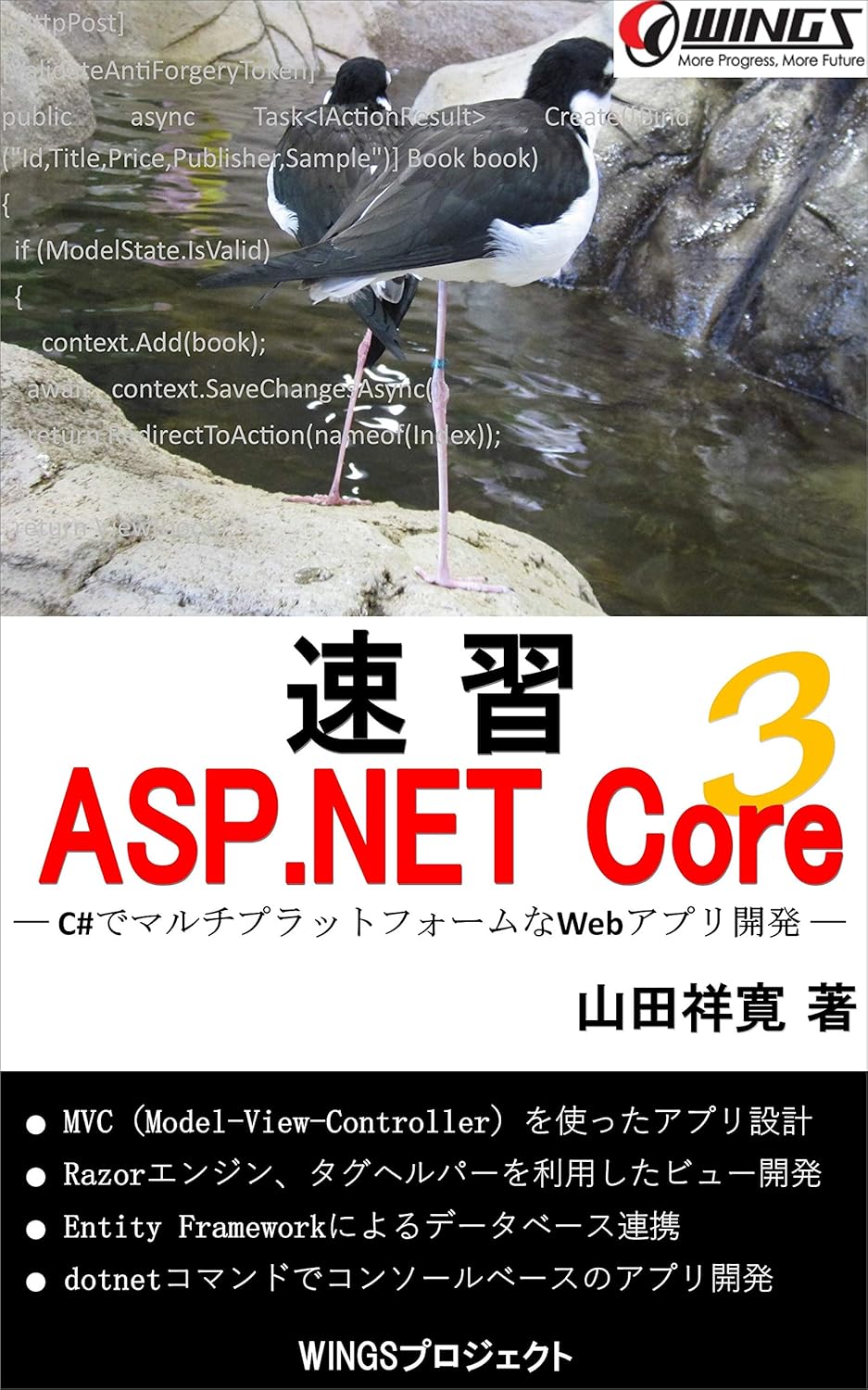 速習 ASP.NET Core 3 の表紙